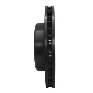 Lexus LX470 Brake Rotor (1) - Front Right - R1 Concepts - Drilled & Slotted - Black - `98-`07